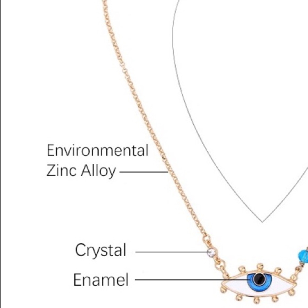 Pop Eye Necklace - Picture 2 of 3
